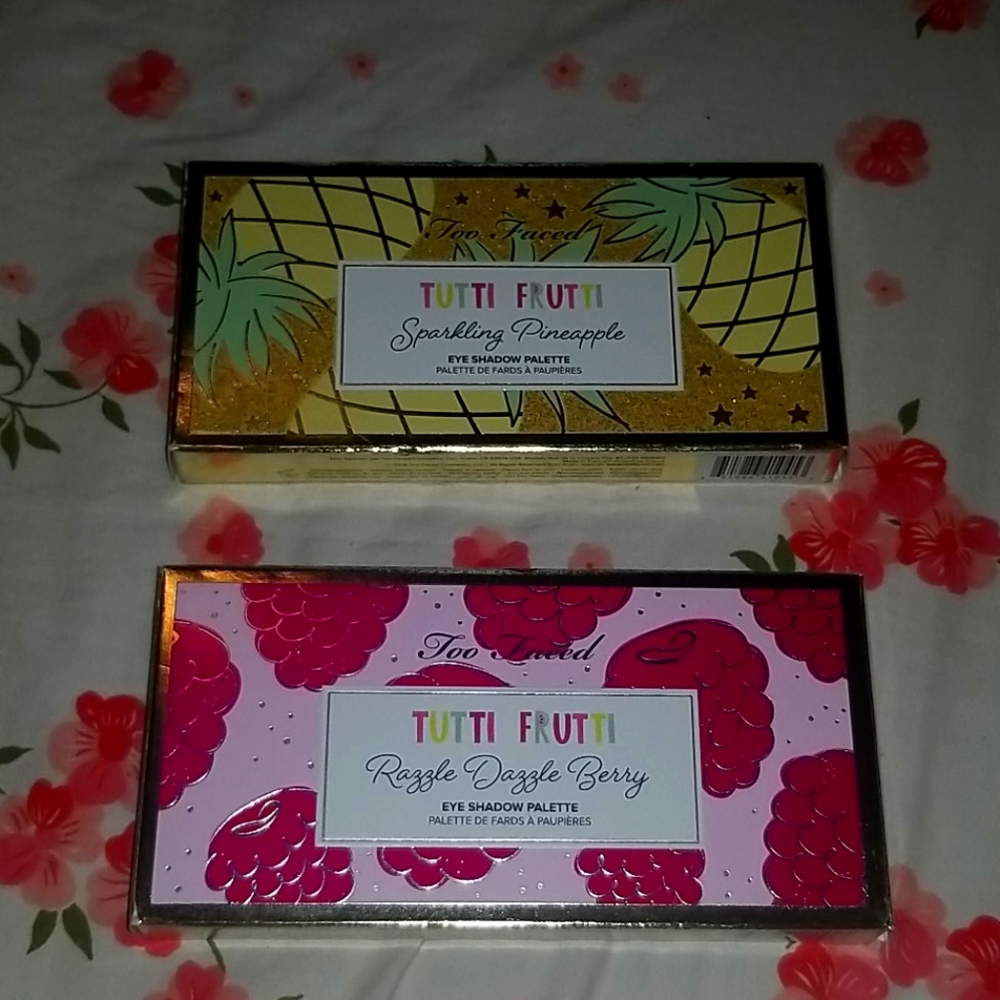Too Faced Tutti Frutti Eyeshadow Palettes